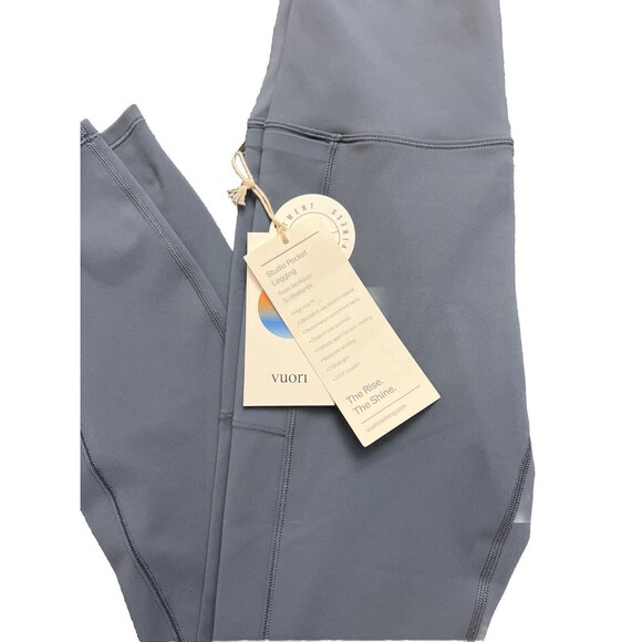 Vuori Pants - Vuori Women’s Studio Pocket Legging Light Azure Size XS New w/tag $98